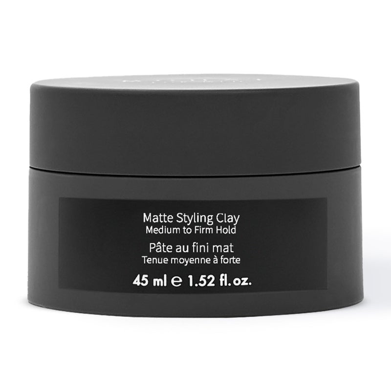 MONAT Matte Styling Clay for Men - Water and Clay-Based Hair Paste to Create Thicker-Looking Hair, Easy-to-Shape Net Wt. 45 ml / 1.52 fl. oz. - Image 1